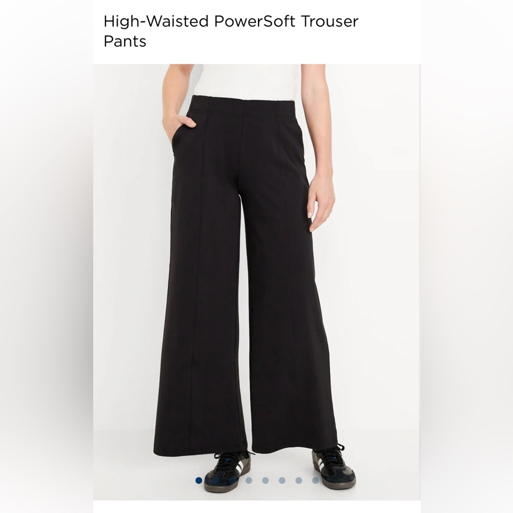 Black Powersoft XXL Old Navy wide leg